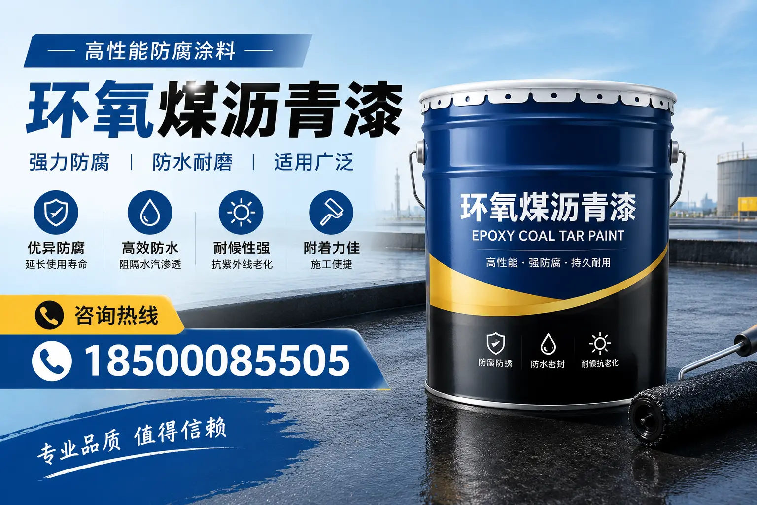 环氧煤沥青漆的主要成分与功能，黄南用户深度了解